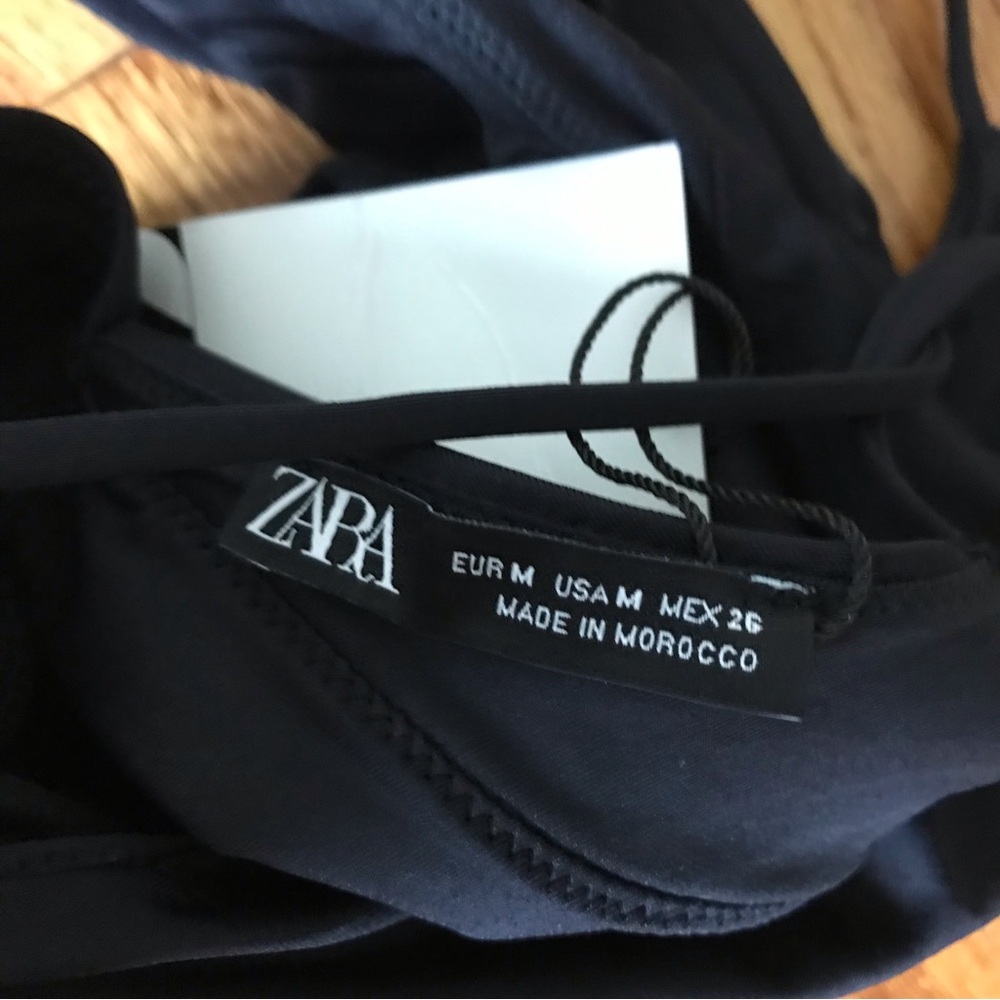 Zara NAvy Blue Women's Swimsuit NWT - Picture 5 of 5